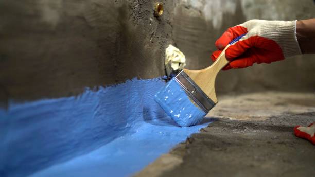 Large-scale Vapor Barrier Installation work completed in Edwardsburg, MI by SJ Waterproofing Pros